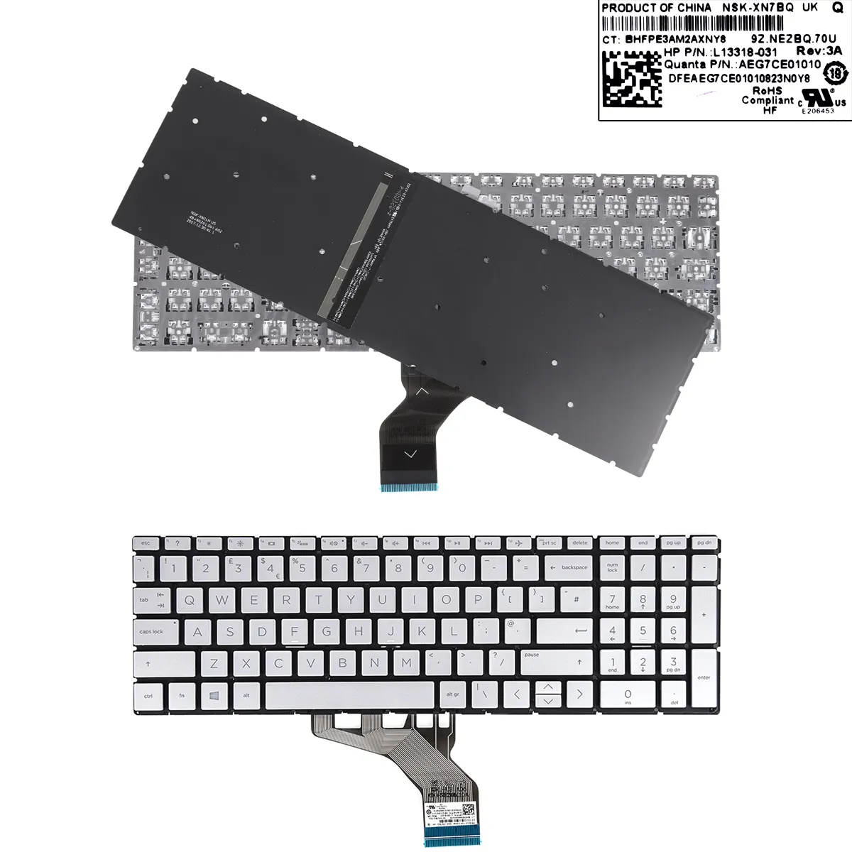 Picture of HP 15-CS 15-CS0025CL 15-CW000 15-CW0027CA 15-CW1063WM SILVER(Backlit,win8)